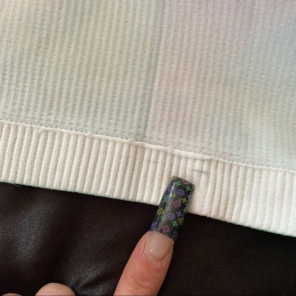 ❤︎ NWOT ❤︎ Sexy Ribbed Rainbow Leggings Set ❤︎ - Picture 5 of 5